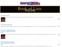 Tablet Screenshot of bookoflistsonline.com